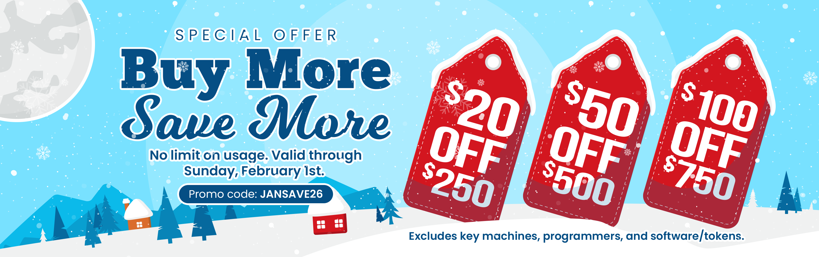 Buy More, Save More Promo