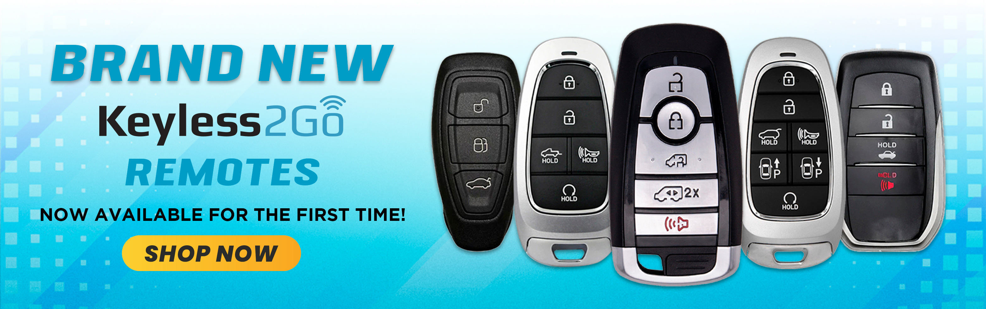 Brand New Keyless2Go Remotes