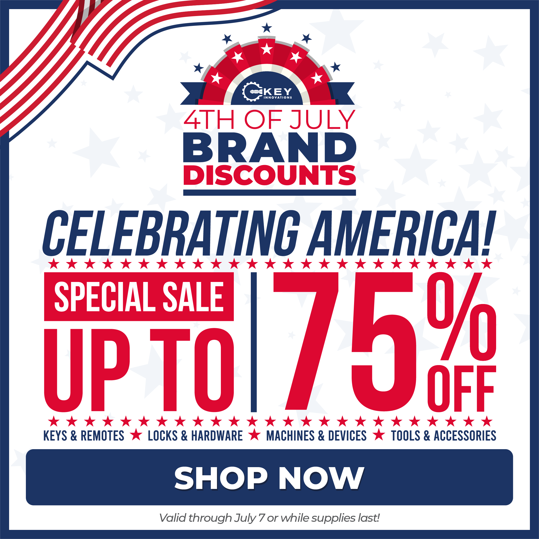 KI 4th of July Sale