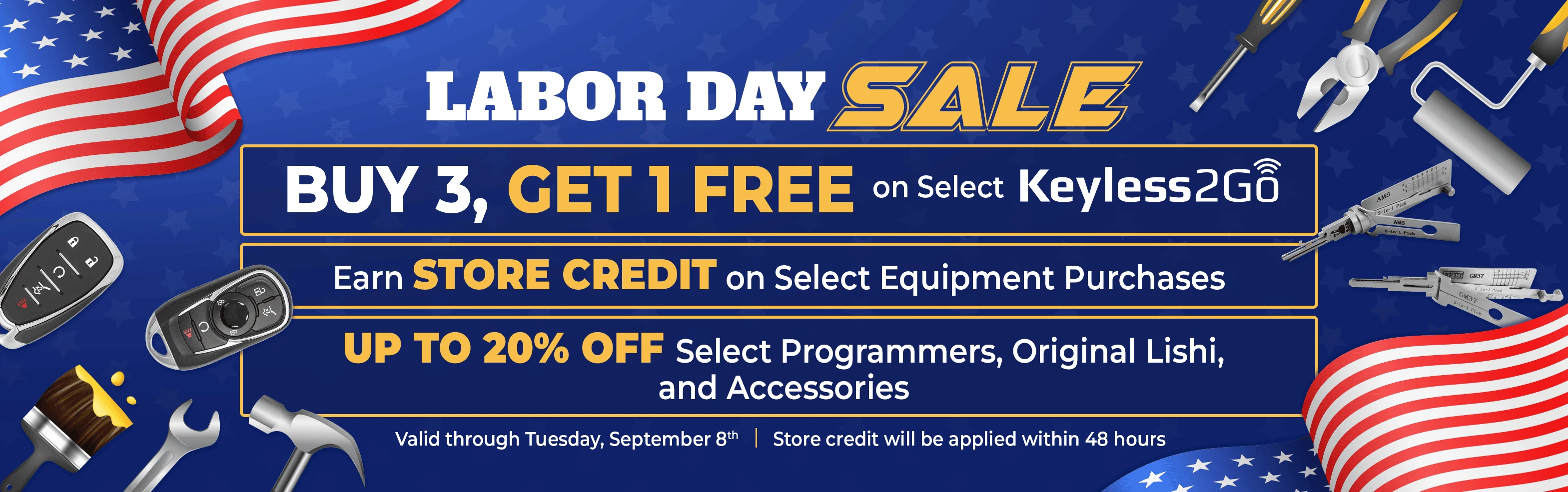 Key Innovations Labor Day Sale