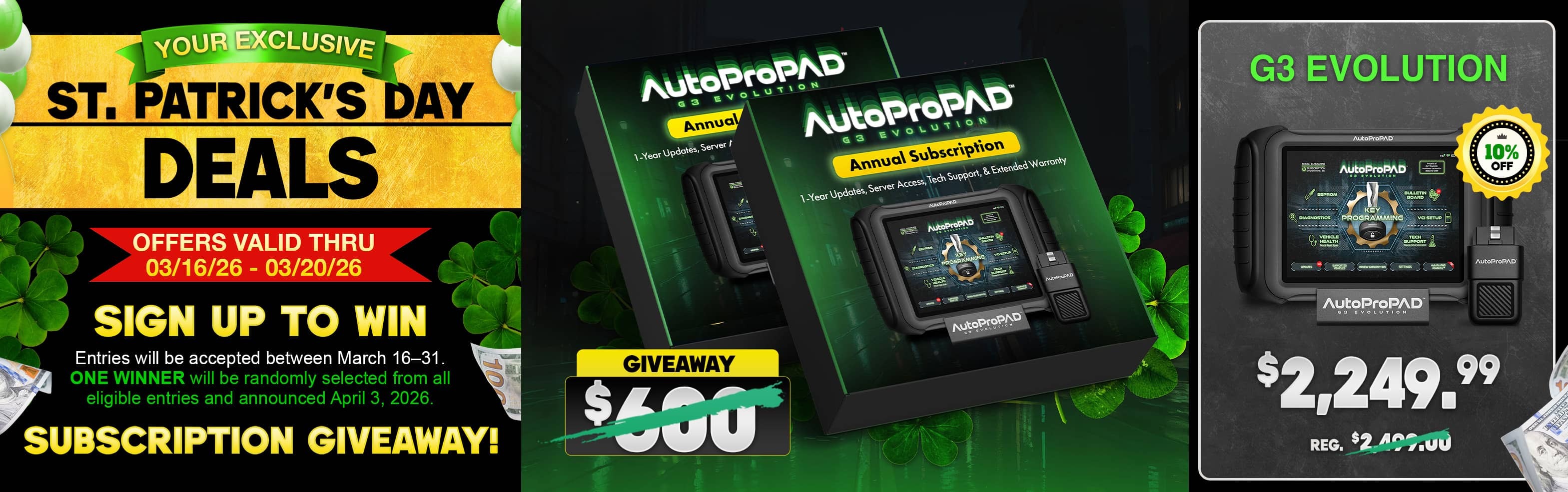 Lock Labs St Patricks Day Sale