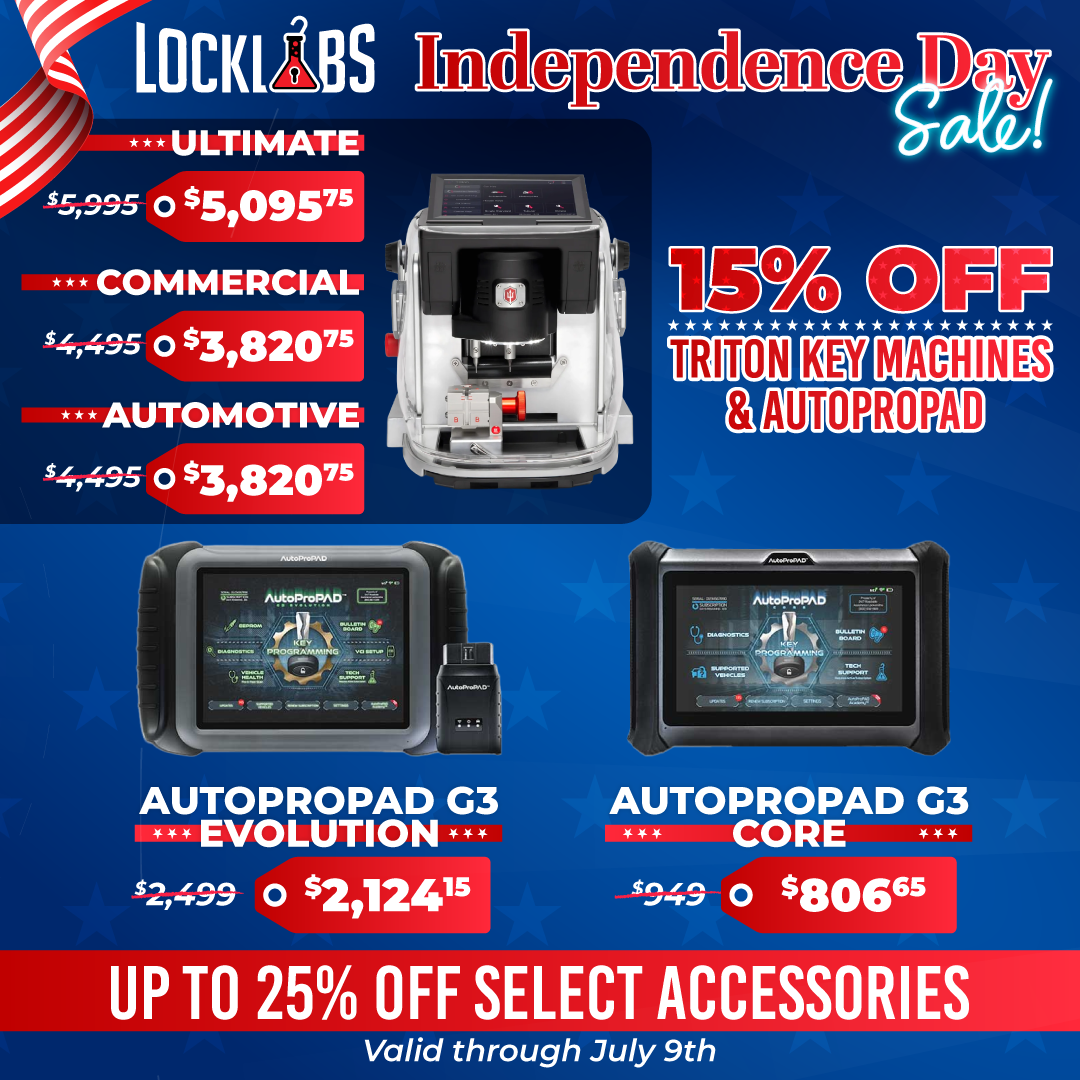 Lock Labs 4th Sale