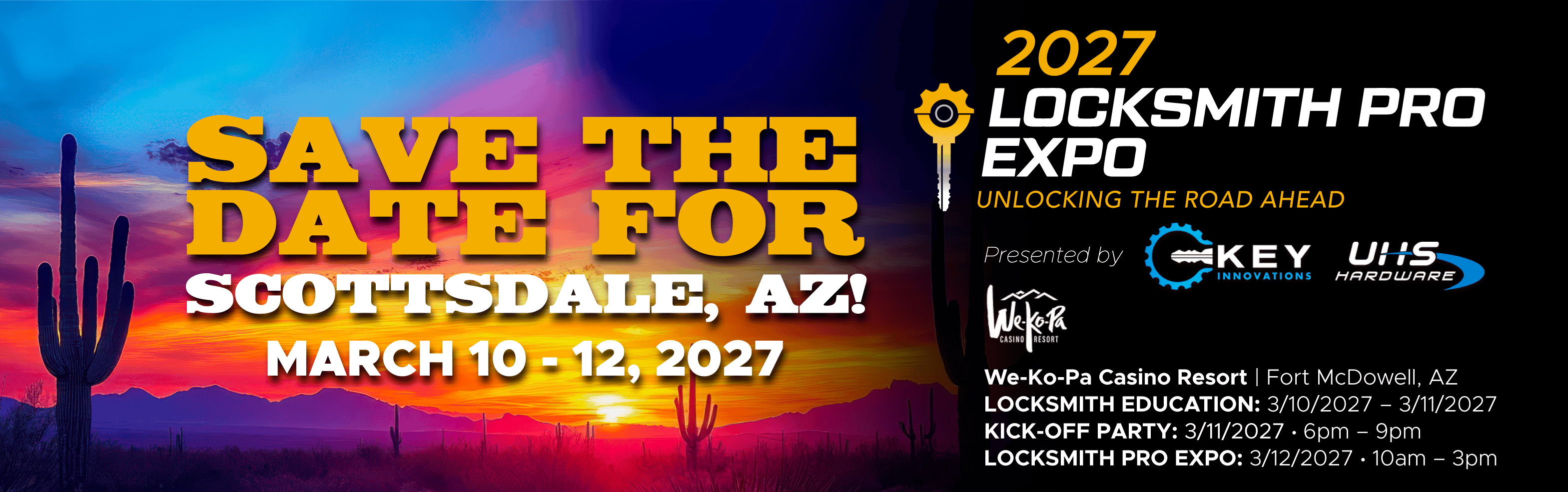 2027 Expo Save the Date Scottsdale