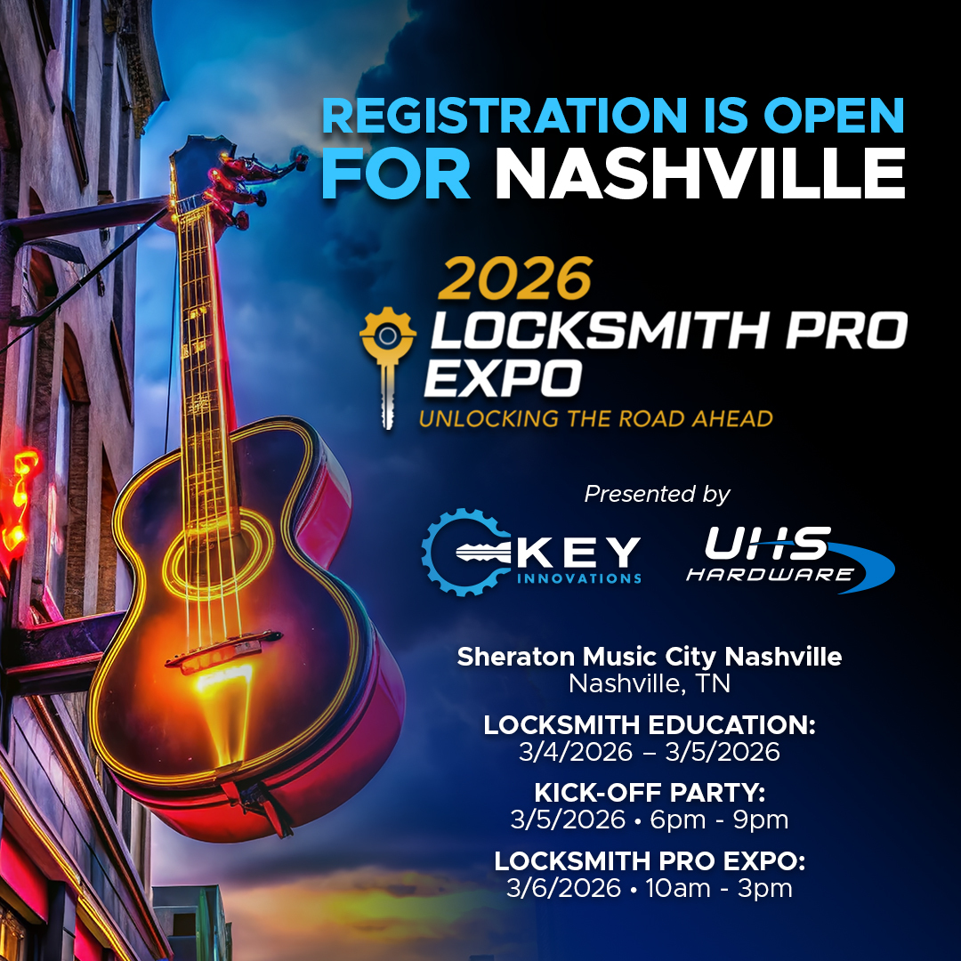 Locksmith Pro Expo Registration is Open