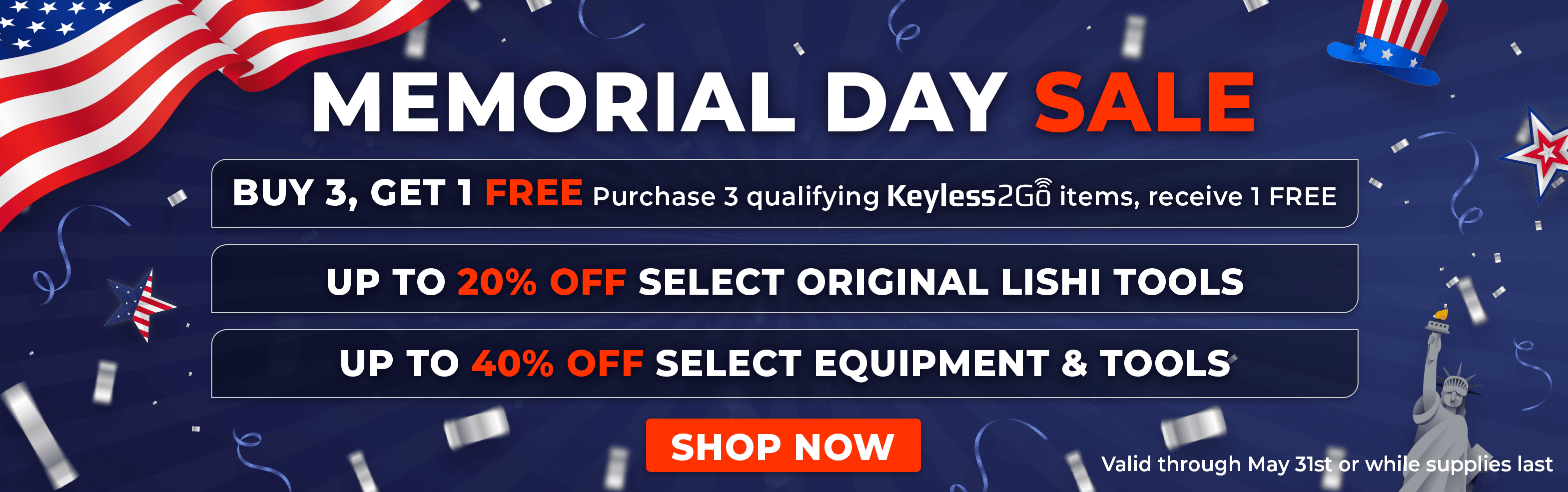 Memorial Day Sale 2026