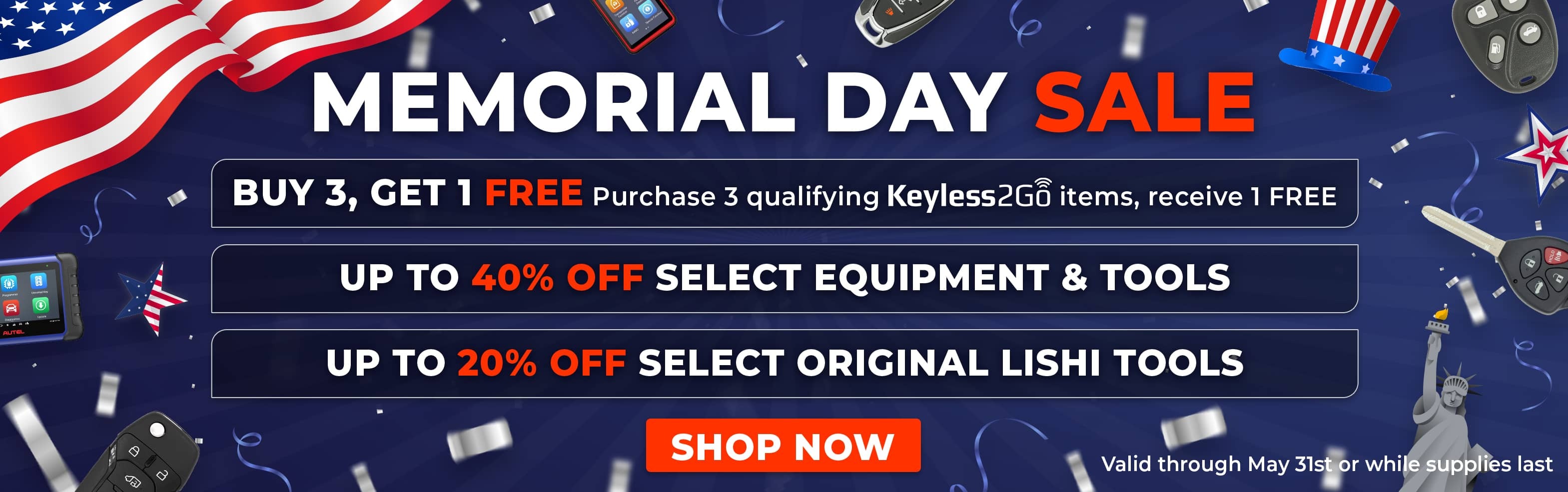 Memorial Day Sale 2026