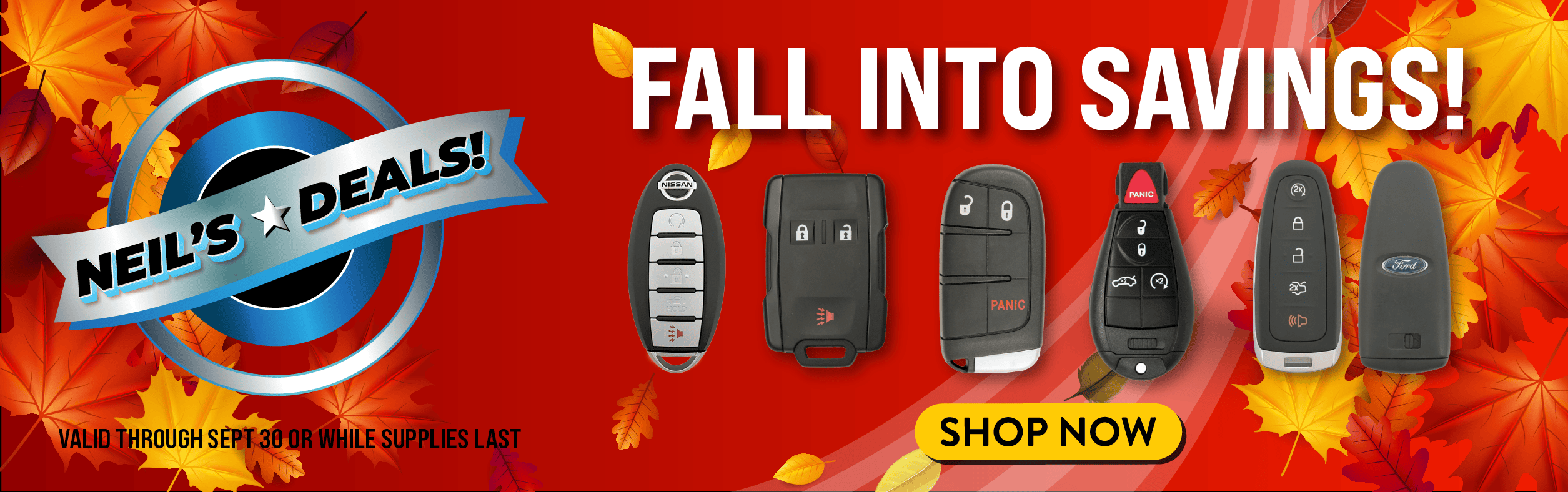 Neil's September Deals 2025