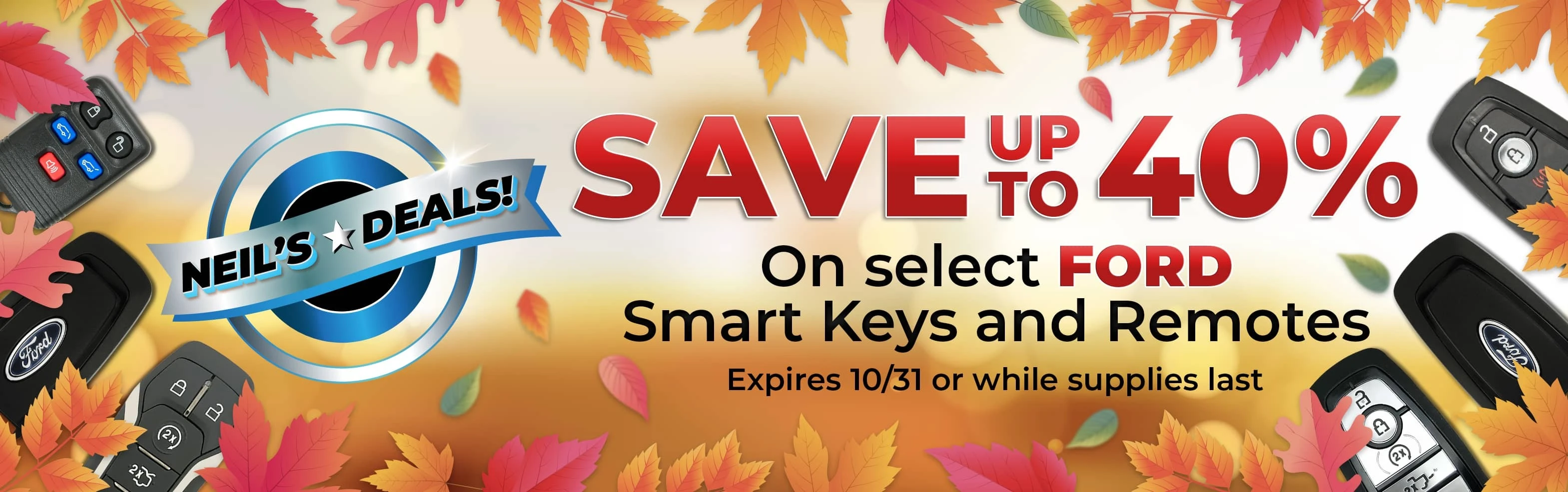 Neil's October Deals 2026