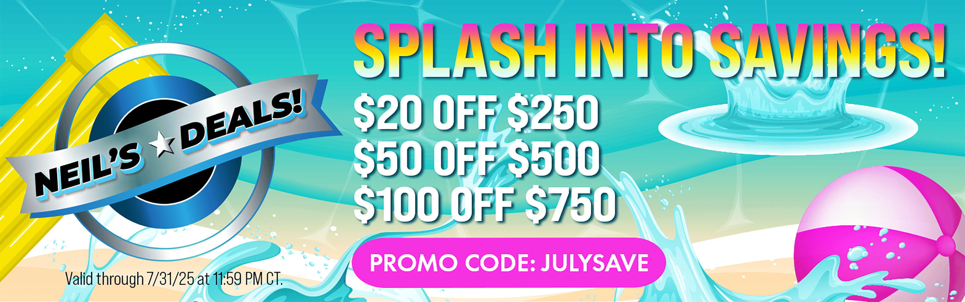Neil's July Deals