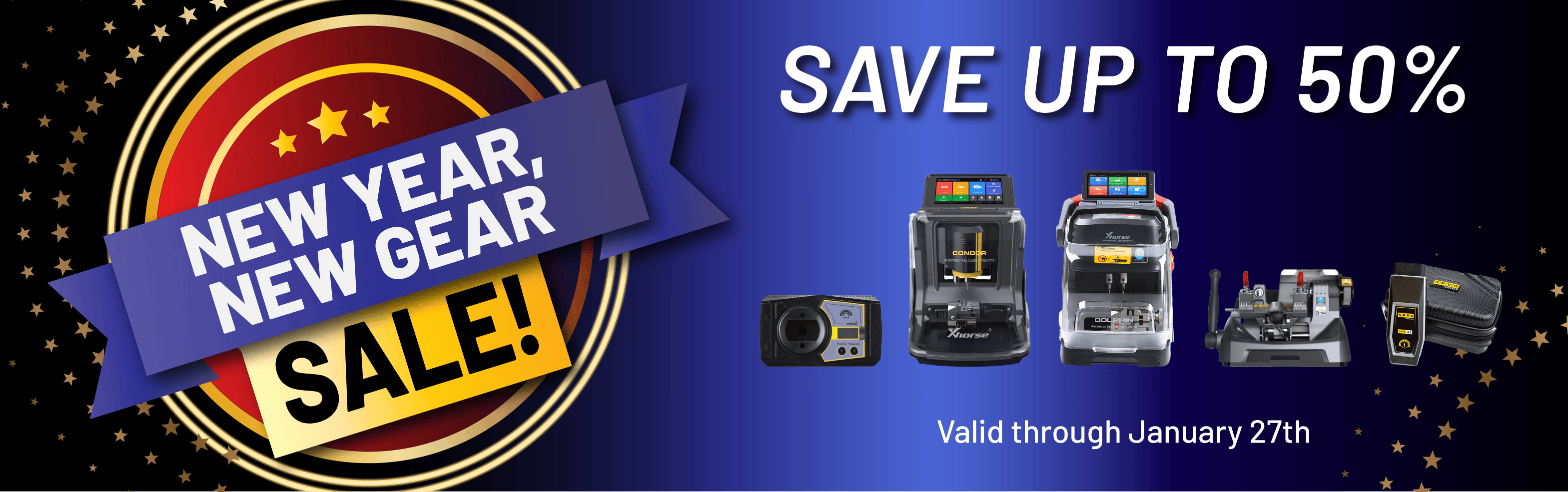 New Year New Gear Sale