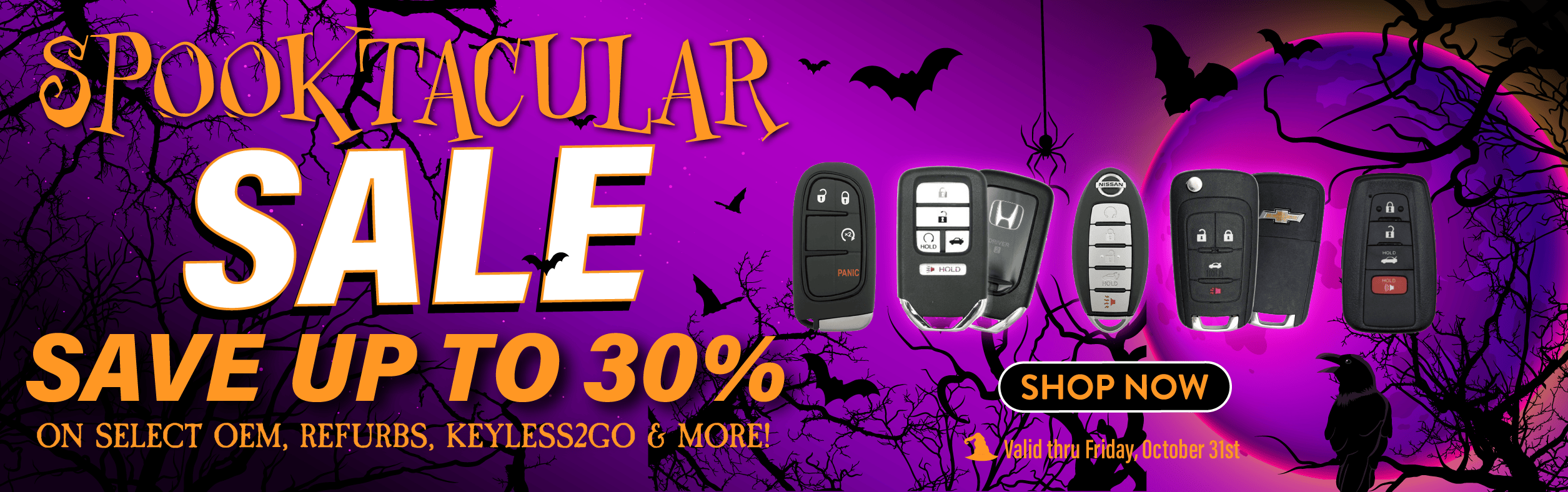 October Spooktacular Sale 2025