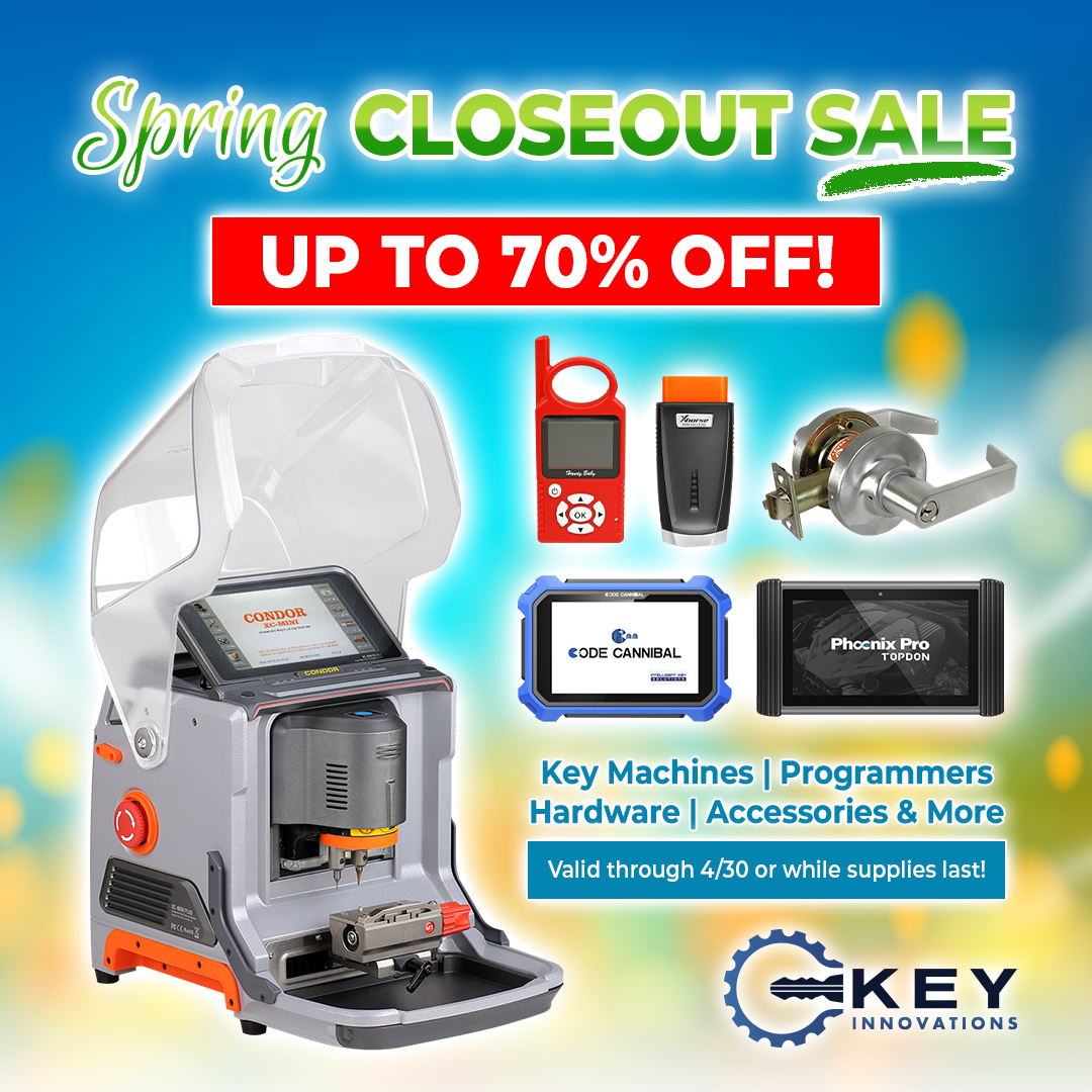 Spring Closeout Sale