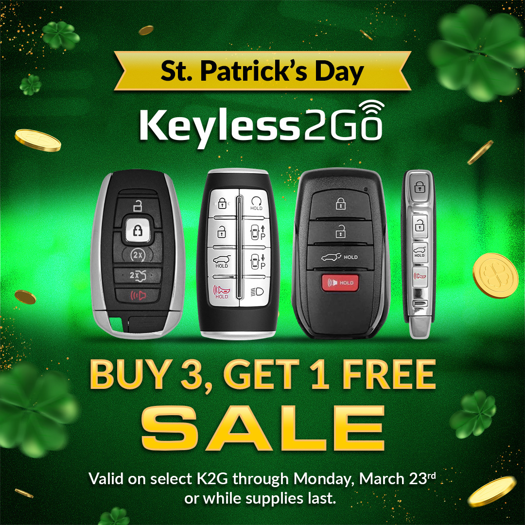 Keyless2Go Buy 3, Get 1 Free