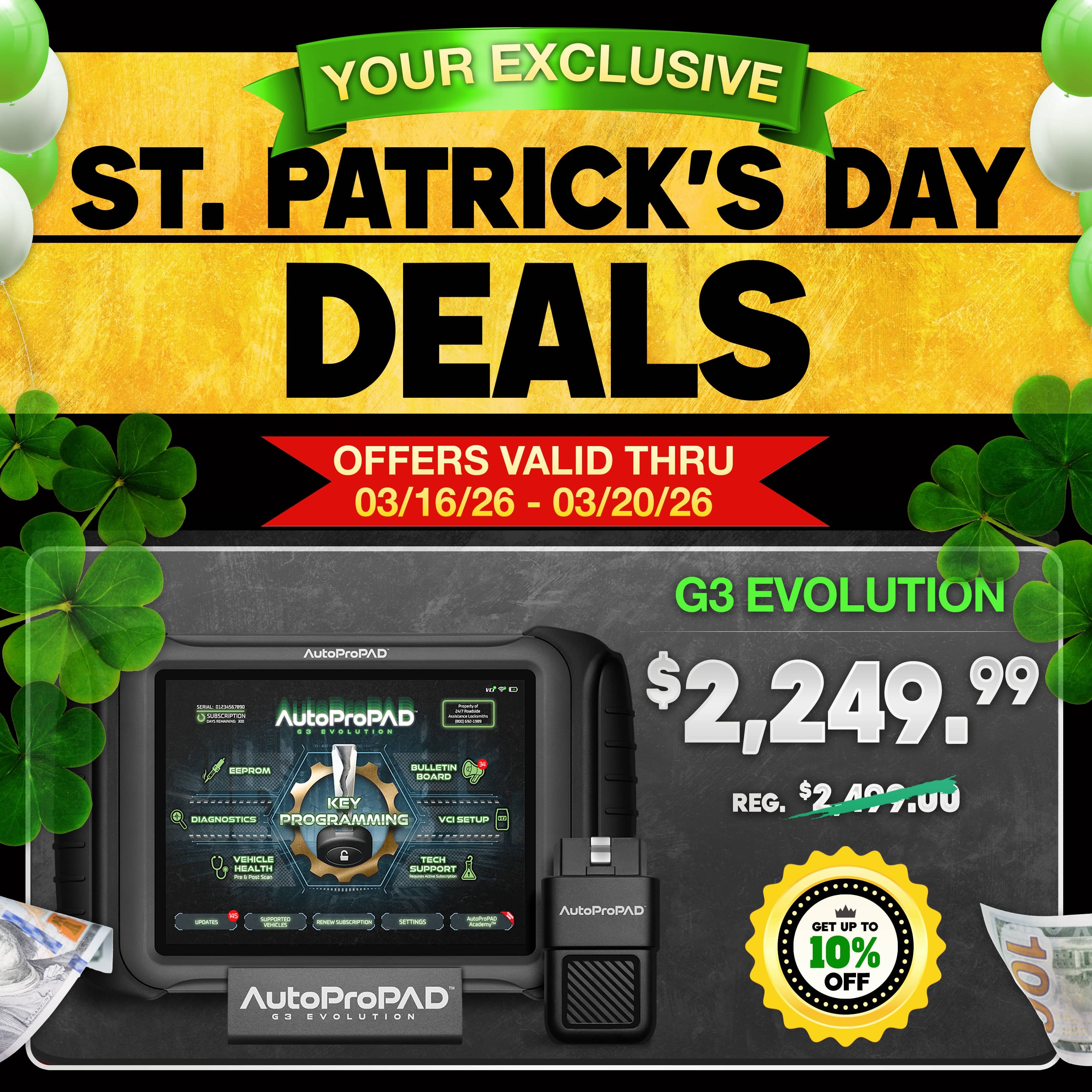 Lock Labs St Patricks Day Sale