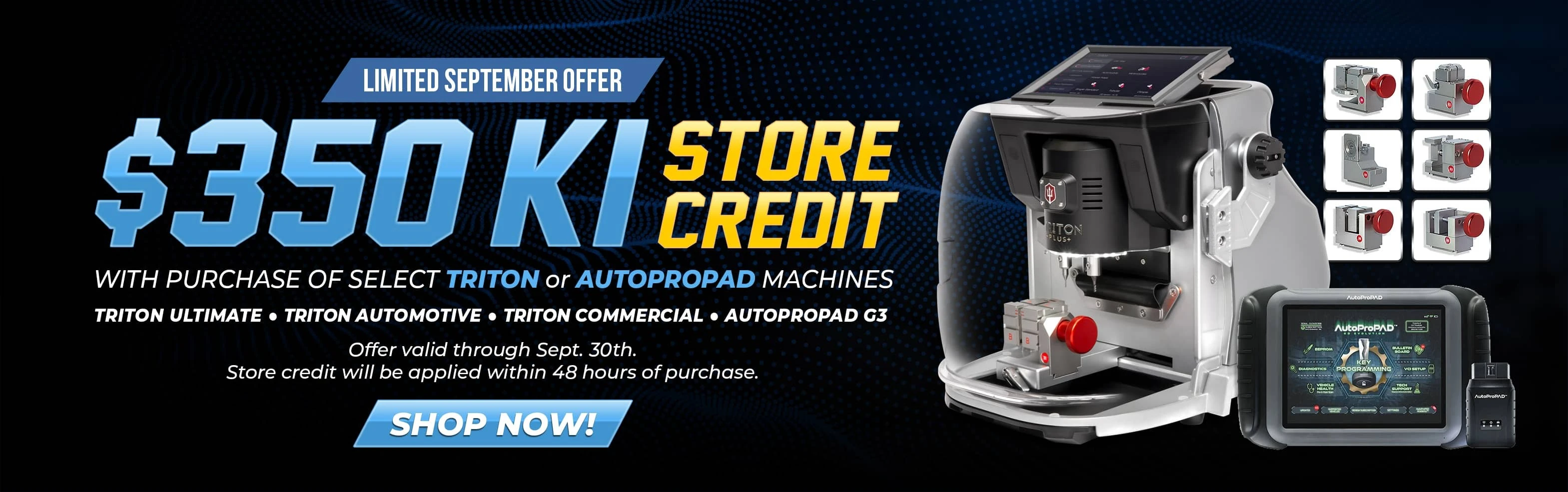 September Store Credit Promo