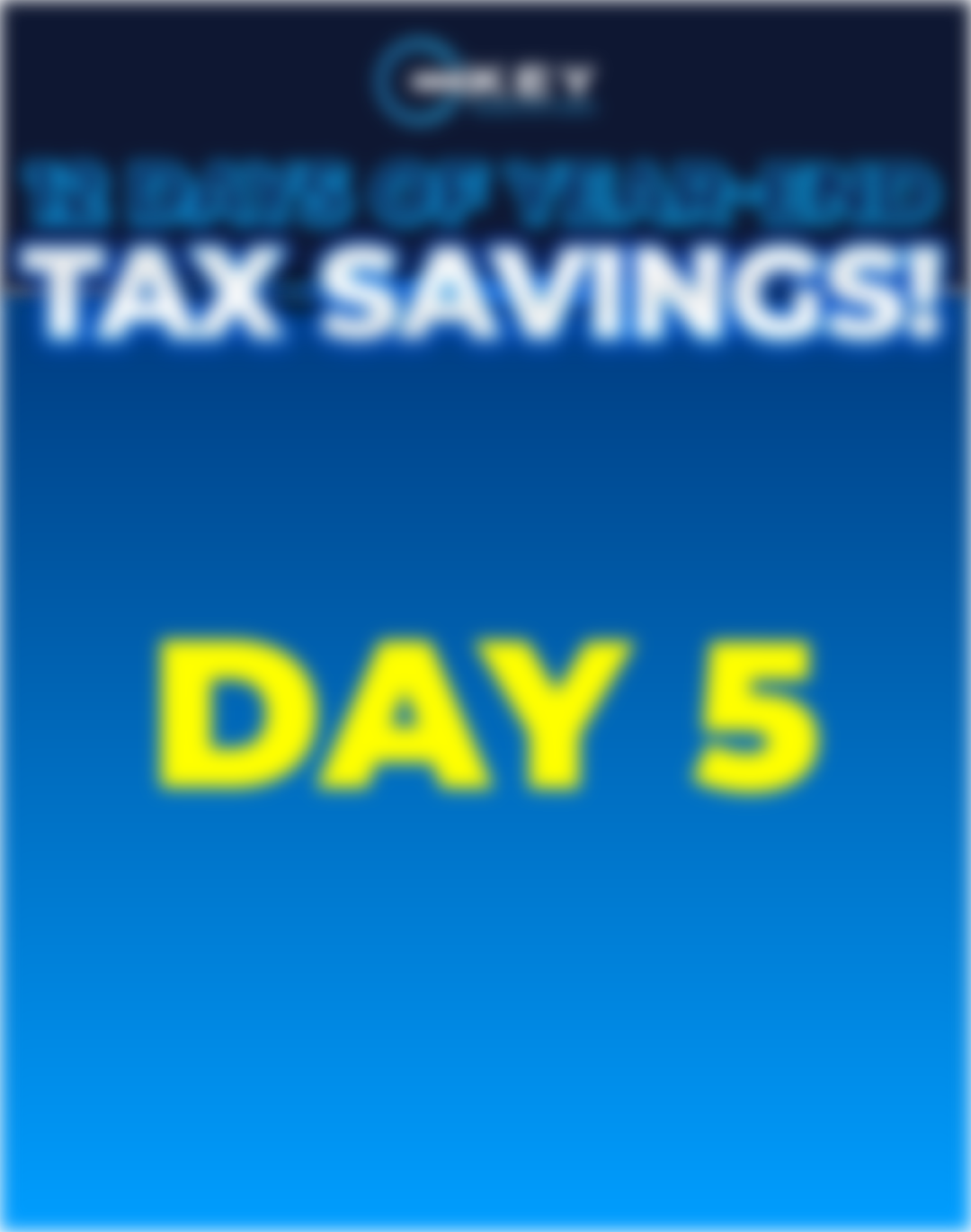 Key Innovations 12 Days of Tax Savings