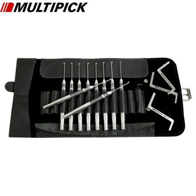 Multipick ELITE G-PRO Dimple Lock Pick Set, Set Of 13 Tools, New ...
