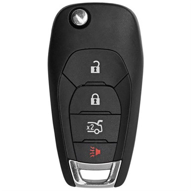 Replacement GM 4 Button Case Pad Remote Flip Key Shell, LXP-T003 & LXP ...
