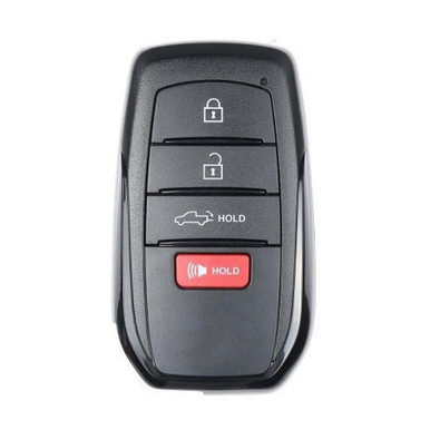 Keyless2Go Replacement Toyota 4 Button Proximity Smart Key