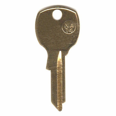 JMA - NA14 / 1069L National 4-Pin Cabinet Brass Key NTC-1DE, 10 Pack ...