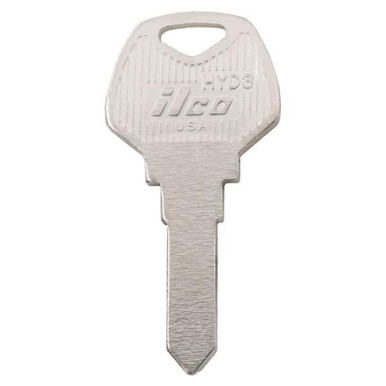 ILCO HYD3 Motorcycle Mechanical Key, Pack of 10 ilco Keys & Remotes