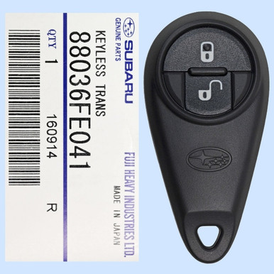 Subaru 2 Button Remote Key - New OEM Remotes