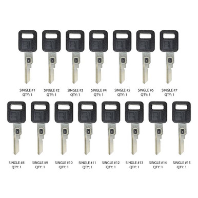 ILCO Single-Sided VATS Key - Bundle ilco VATS Keys