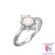 Aelia Sterling Silver and CZs (or) Diamond Breast Milk/DNA Ring Aelia Sterling Silver and CZs (or) Diamond Breast Milk/DNA Ring