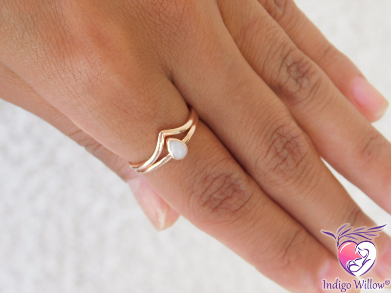 White gold breast milk jewelry Clearance