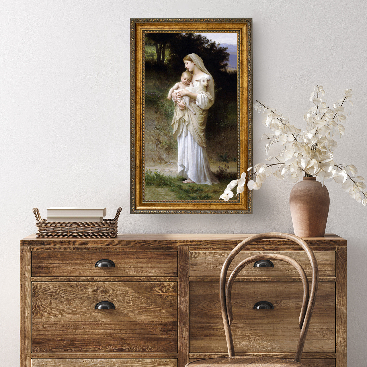 L'Innocence painting by William-Adolphe Bouguereau (1881) - Framed ...