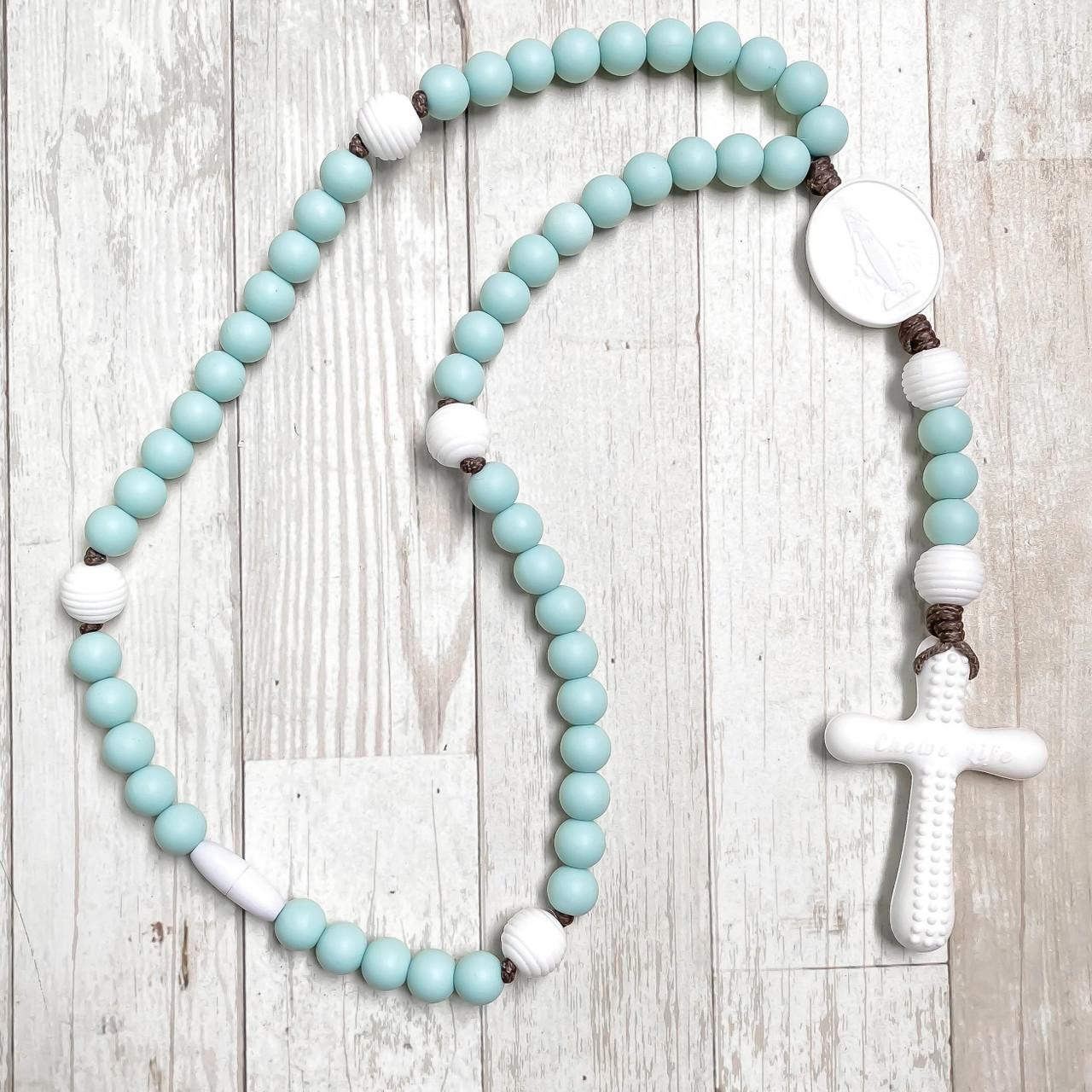 Chews Life John the Baptist Silicone Rosary
