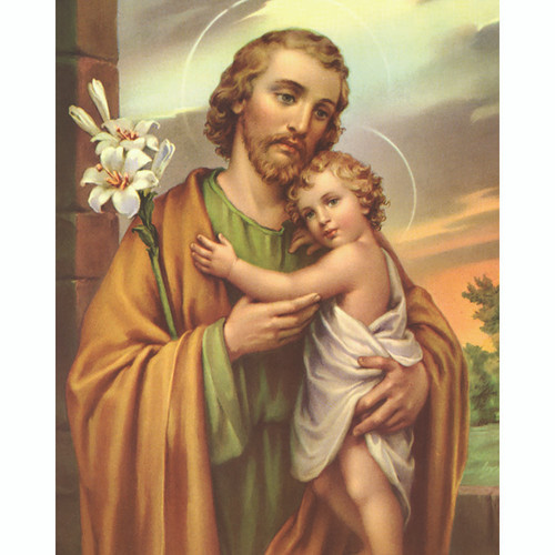 Traditional Image of St. Joseph - Canvas Print - 16