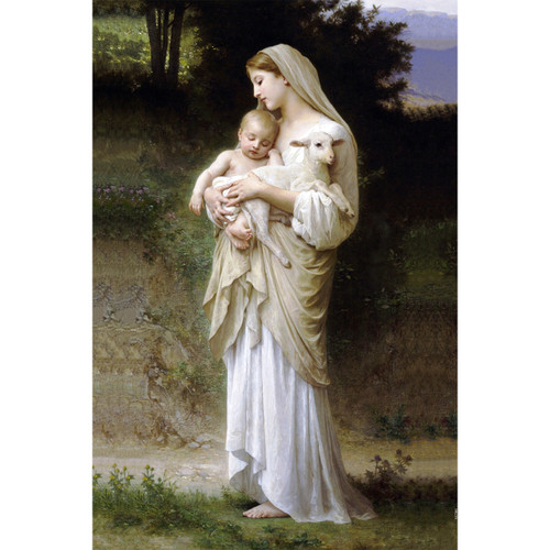 L'Innocence painting by William-Adolphe Bouguereau (1881