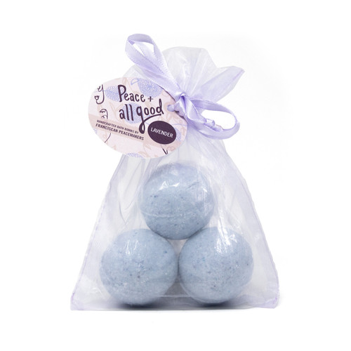 Franciscan Peacemakers | 3-Pack Bath Bomb - Lavender