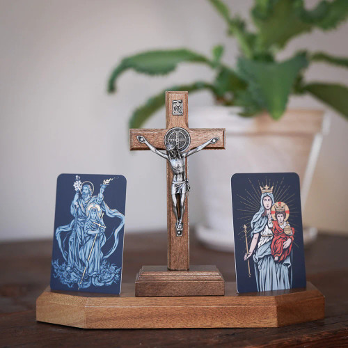 Home Altar | St. Peter | The Catholic Woodworker