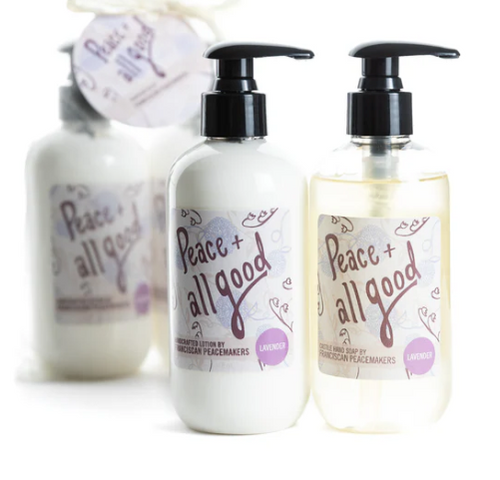 Franciscan Peacemakers | 2-Pack Castile Lotion + Hand Soap - Lavender