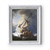 The Storm on the Sea of Galilee painting by Rembrandt (1633) - White Frame - Framed Canvas - 8" x 10" - Divine Mercy Vilnius