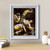 The Crucifixion of Saint Peter painting by Caravaggio (1601) - White Frame - Framed Canvas - 8" x 10" - Divine Mercy Vilnius