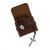 OreMoose || Maternity of Mary Rosary Pouch (Seal)-Handmade Leather Pouch with Envelope Feature