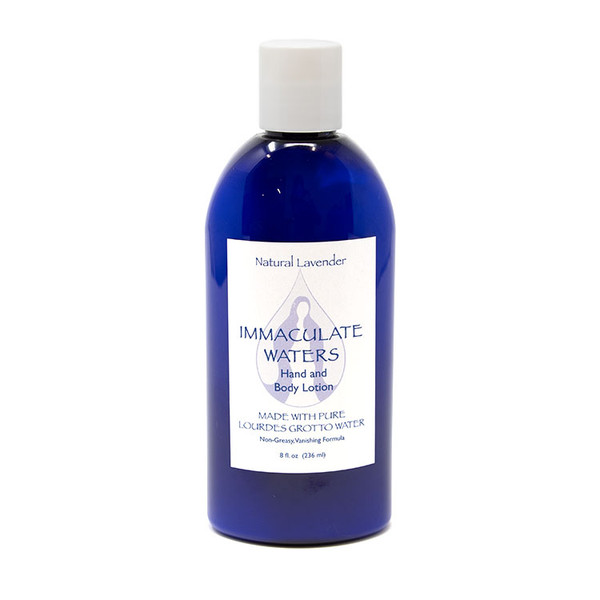 Immaculate Waters || Lavender Lotion made with Lourdes Water