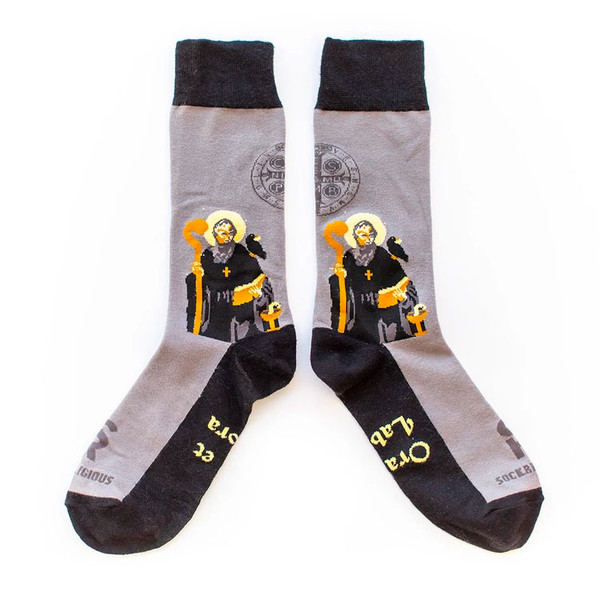 St. Benedict Socks - Sock Religious