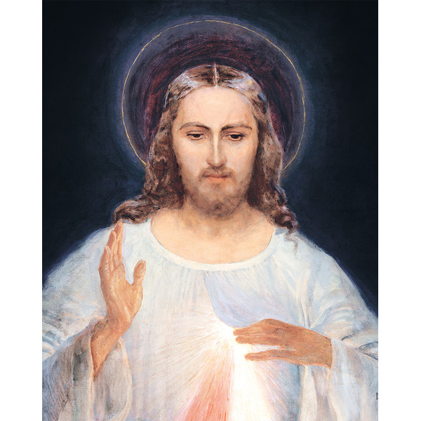 Divine Mercy Jesus Christ Icon Holy Catholic Poster - Etsy Sweden