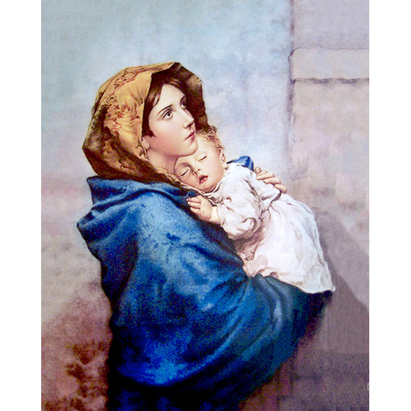 Madonna of the Streets painting by Roberto Ferruzzi (1897) - Canvas Print - 16" x 20" - The Madonnina