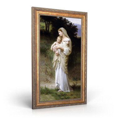 L'Innocence painting by William-Adolphe Bouguereau (1881) - Framed ...