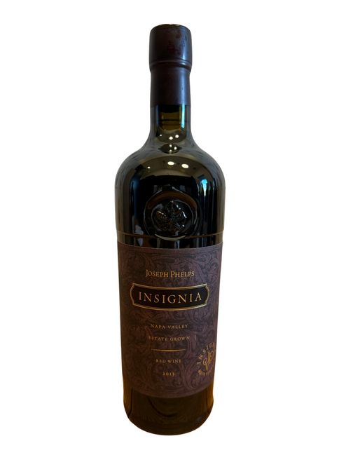 This is a 750ml bottle of Joseph Phelps Insignia Napa Valley 2013 red wine from Napa Valley, California