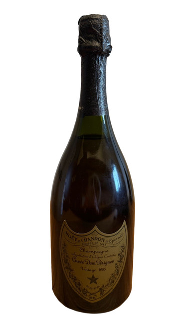 This is a 750ml bottle of Dom Perignon 1985 from France