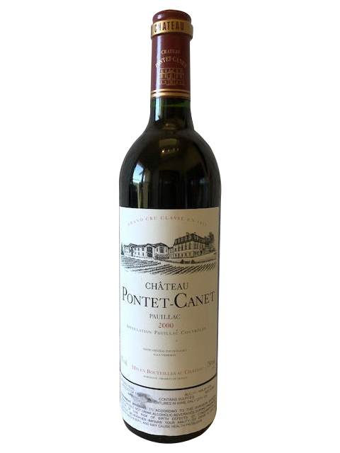 シャトー ポンテカネ 2000 Pontet Canet Chateau Pontet Canet