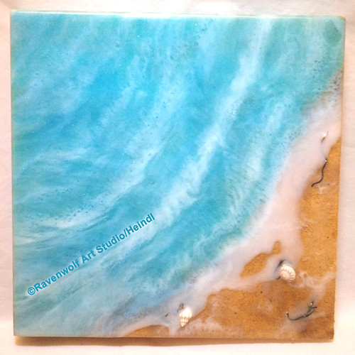 8x8 Resin Seascape 1