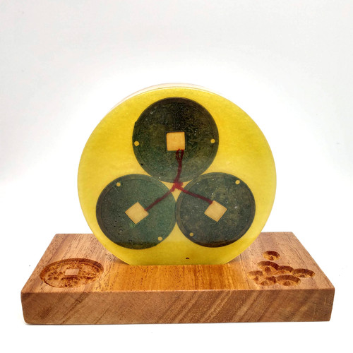 "Golden Abundance" Prosperity Puck