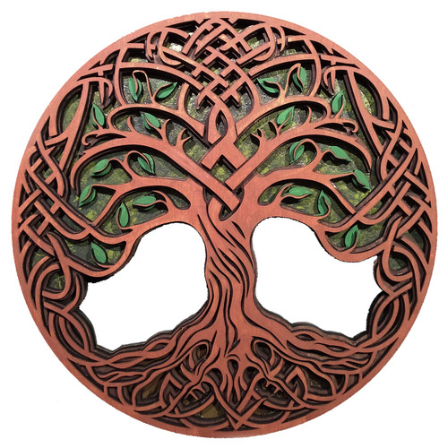 Tree of Life example image - Not exact artwork you will receive.